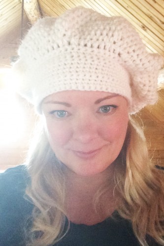 crochet beret